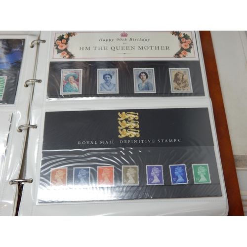 74 - 4 x Albums containing in excess of 200 Royal Mail Mint Stamp Packs together with 2 Further Albums of... 