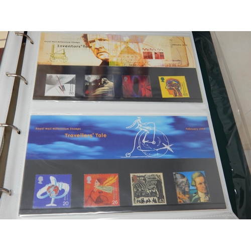 74 - 4 x Albums containing in excess of 200 Royal Mail Mint Stamp Packs together with 2 Further Albums of... 