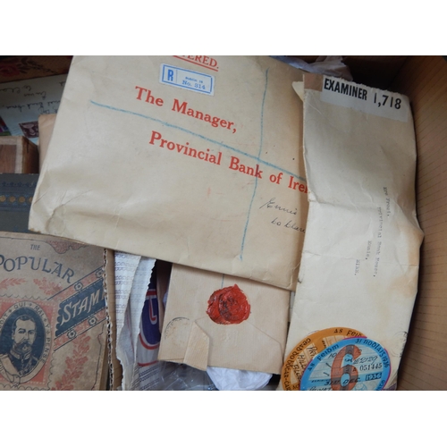 83 - A Large Quantity of Irish Stamps including Dollard overpints, Provincial Bank of Ireland, Skibbereen... 