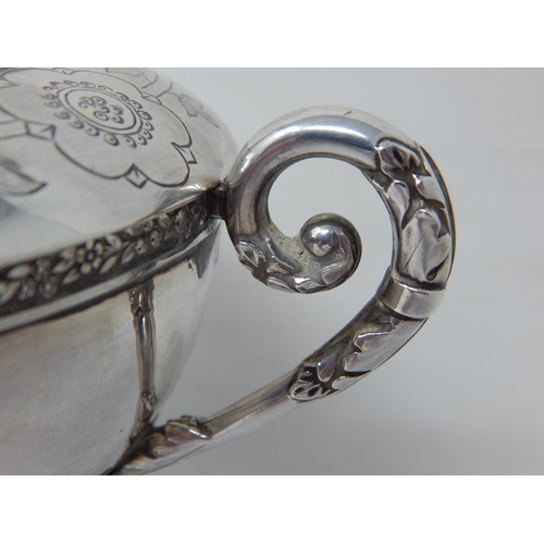 184 - An Early 19th Century Russian Silver Twin Handled Cup & Cover, Peter Moller, St Petersburg 1829. Ass... 