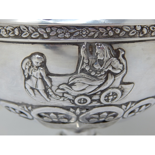 184 - An Early 19th Century Russian Silver Twin Handled Cup & Cover, Peter Moller, St Petersburg 1829. Ass... 