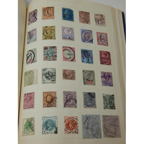 70 - A Quantity of QV & Later GB & World Stamps contained in four albums: Sorting will reward