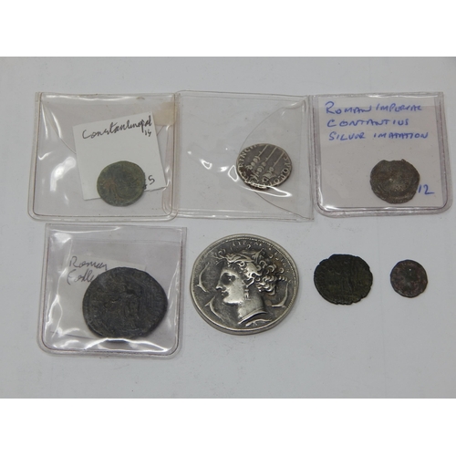 Small collection of Ancient/Roman coinage, some imitation