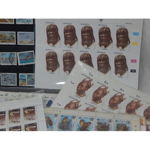 60 - Huge collection of South Africa stamps in Mint Sheets, blocks, etc including some early issues with ... 