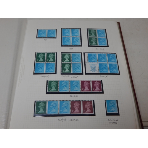 63 - Vintage stamp album containing a good collection of Mint Machin and later stamps