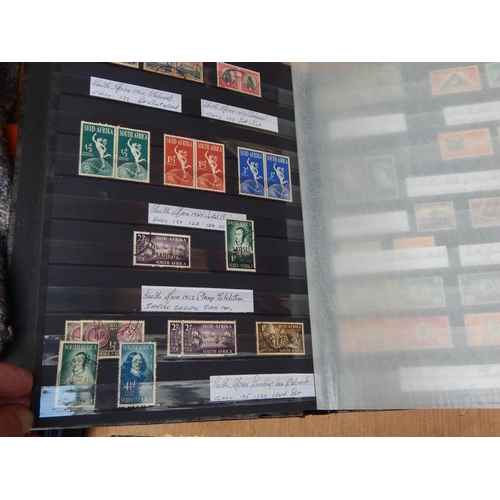 34 - Huge collection of South Africa stamps in large stock book from George V onwards includes 1925 Air P... 