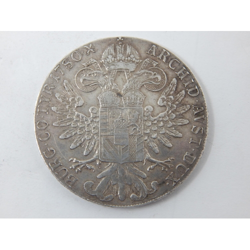 64G - Princess Maria Theresa Silver Thaler dated 1780