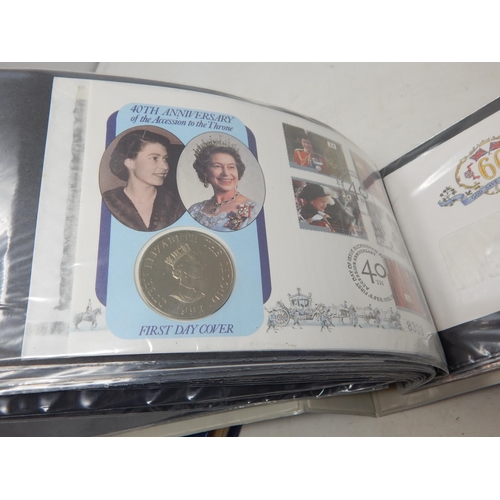 64K - A Vintage Album containing a quantity of GB & World Stamps Including China together with an album of... 