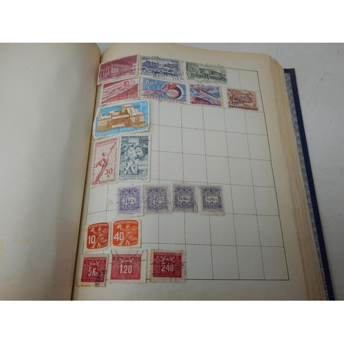 64K - A Vintage Album containing a quantity of GB & World Stamps Including China together with an album of... 