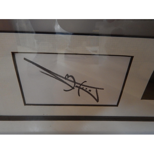 450 - The Fat Duck: Heston Blumenthal Signed Montage of  Photographs: Framed & Glazed Measuring 86cm x 67c... 