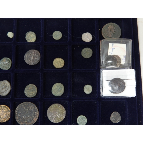 99I - A Tray Containing a Quantity of Ancient Coinage (34)