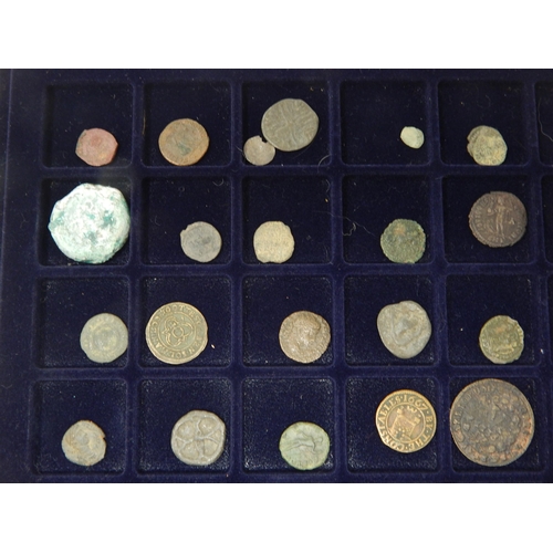 99I - A Tray Containing a Quantity of Ancient Coinage (34)