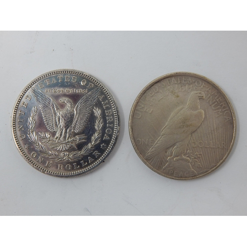 99K - USA Silver Dollars: 1885 / 1922