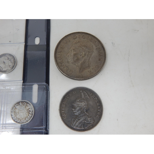 99N - A Quantity of Silver Coinage Including Threepences & a KGVI 1937 Silver Crown