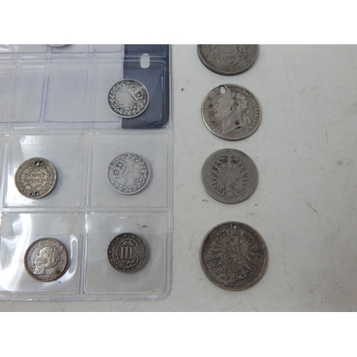 99N - A Quantity of Silver Coinage Including Threepences & a KGVI 1937 Silver Crown