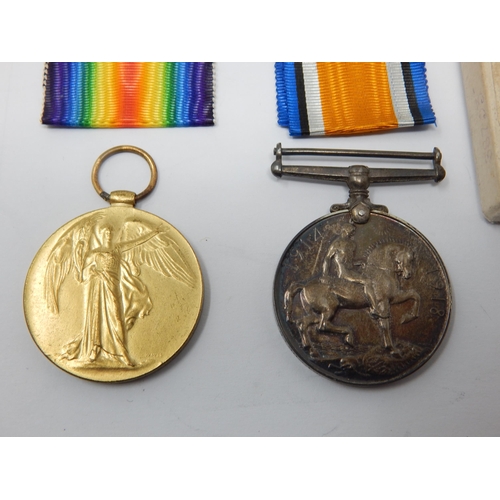 457 - WWI War & Victory Medals & Ribbons Awarded & Edge Named to: 23901 PTE C. THOMAS. GLOUC. R In Box pf ... 