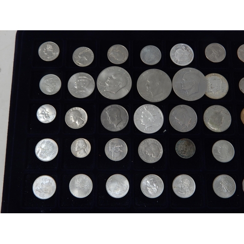 99 - A Tray Containing a Quantity of USA Coinage (43)