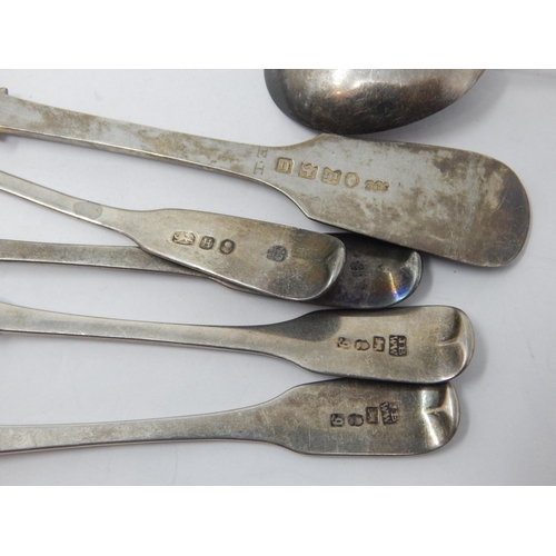 137 - A Quantity of Georgian & Later Silver Flatware: Various Dates & Makers: Weight 412g