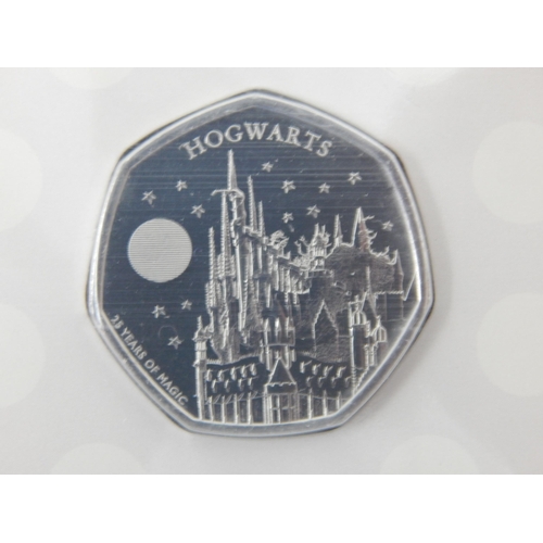 63 - Royal Mint 50p Brilliant Uncirculated Coins in Sealed Packs of Issue: 2022/2023 Harry Potter and the... 