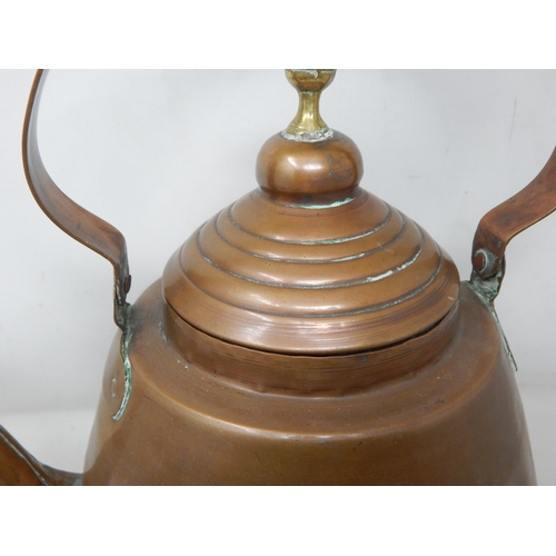 372 - Large Gypsy Style Copper Kettle