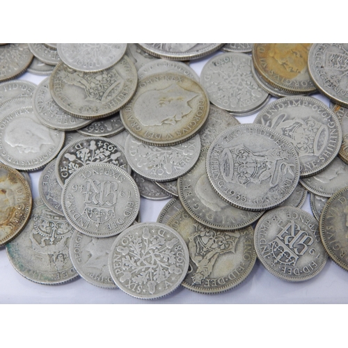 59 - A Quantity of Pre-1947 Silver GB Coinage