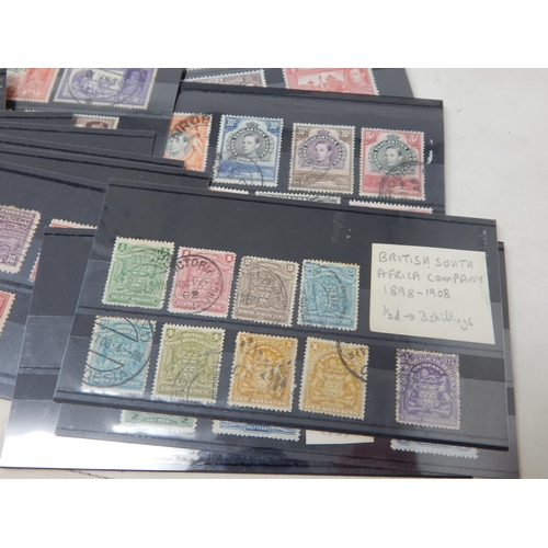 85 - A Large Quantity of 19th Century & Later Stamps Including: British South Africa Company 1898-1908: C... 