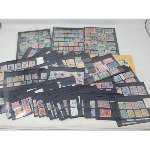A Large Quantity of 19th Century & Later Stamps Including: British South Africa Company 1898-1908: Cook Islands: Austria: USA: France: China: Mauritius: Switzerland: Germany: Great Britain: Singapore etc (lot) Sorting will reward