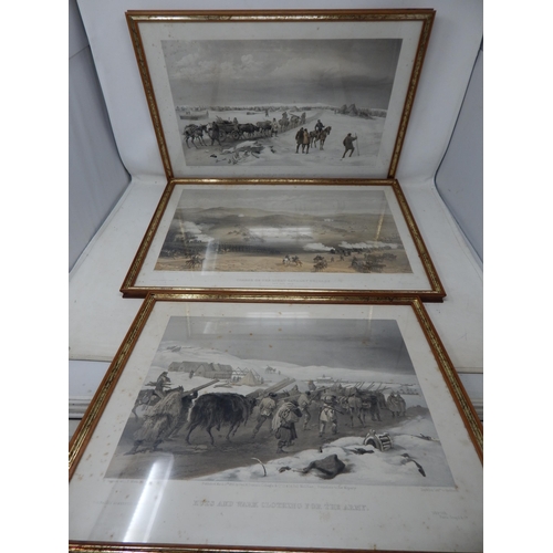 410 - 3 x 19th Century Engravings 