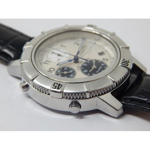 270 - Gentleman's Camel Trophy Stainless Steel Alarm/Chronograph Wristwatch with Date Aperture: Model 136.... 