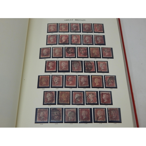 52 - The Stamps of Great Britain Contained in Four Red Stanley Gibbons Windsor Loose Leaf Albums: A Compr... 