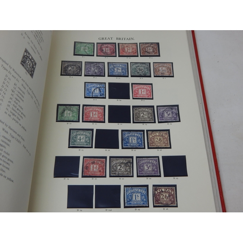 52 - The Stamps of Great Britain Contained in Four Red Stanley Gibbons Windsor Loose Leaf Albums: A Compr... 