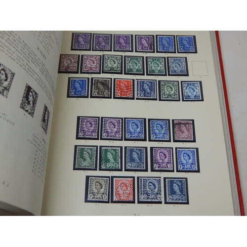 52 - The Stamps of Great Britain Contained in Four Red Stanley Gibbons Windsor Loose Leaf Albums: A Compr... 