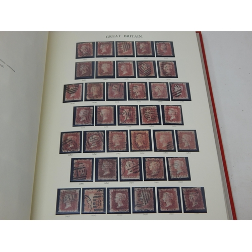 52 - The Stamps of Great Britain Contained in Four Red Stanley Gibbons Windsor Loose Leaf Albums: A Compr... 