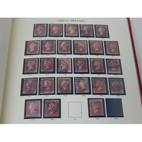 52 - The Stamps of Great Britain Contained in Four Red Stanley Gibbons Windsor Loose Leaf Albums: A Compr... 