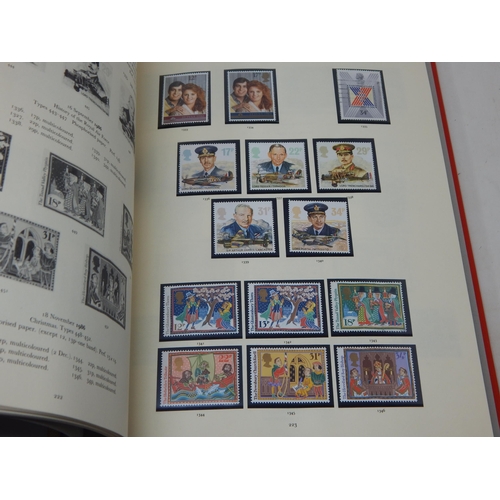 52 - The Stamps of Great Britain Contained in Four Red Stanley Gibbons Windsor Loose Leaf Albums: A Compr... 