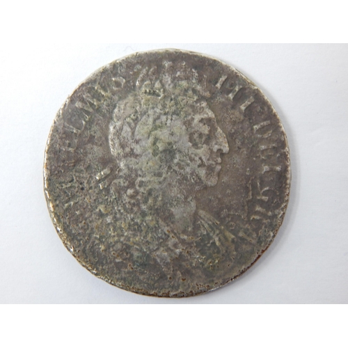 50B - William III Silver Crown 1696