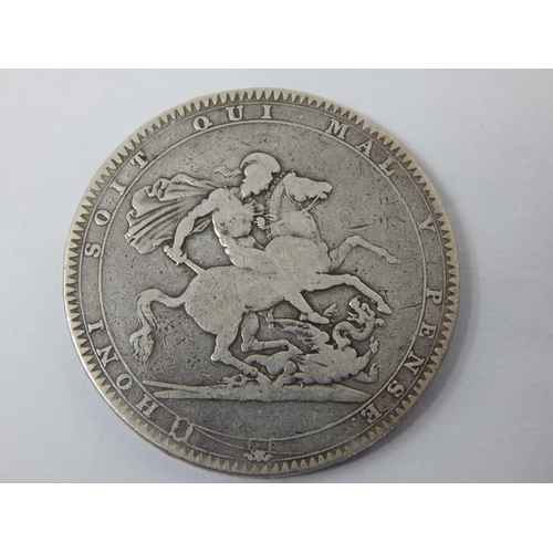 50C - George III Silver Crown 1818