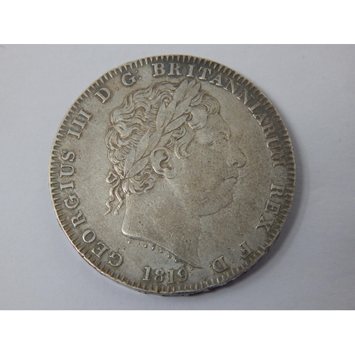 50D - George III Silver Crown 1819