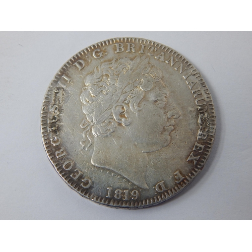 50E - George III Silver Crown 1819