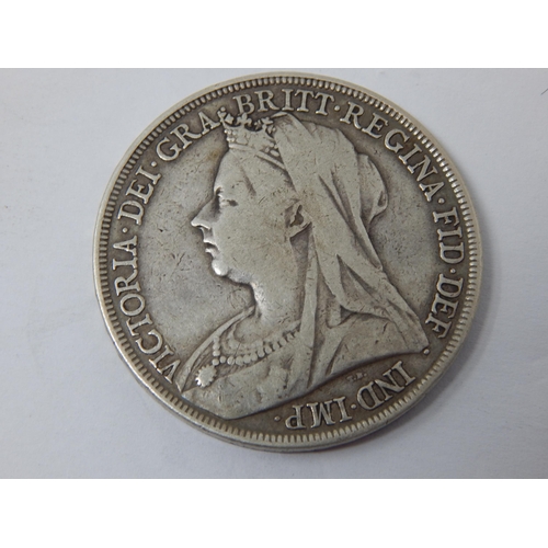 50L - Queen Victoria Silver Crown 1893