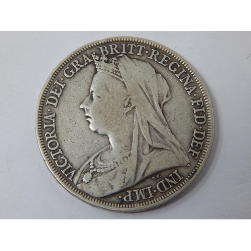 50M - Queen Victoria Silver Crown 1895