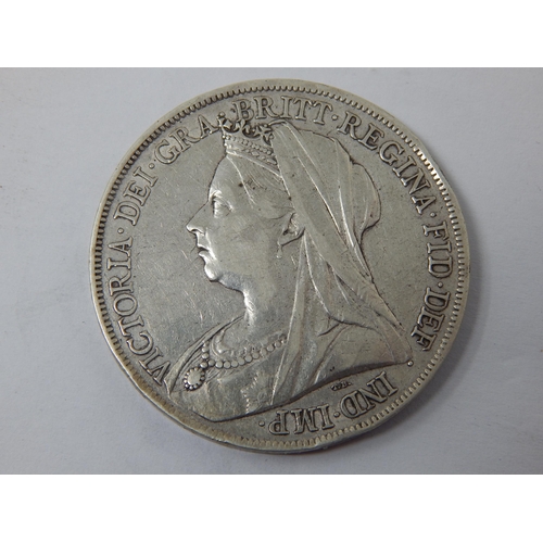 50O - Queen Victoria Silver Crown 1899