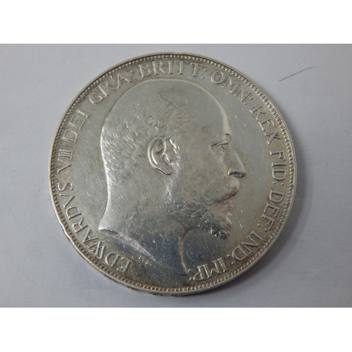 50P - KEVII Silver Crown 1902