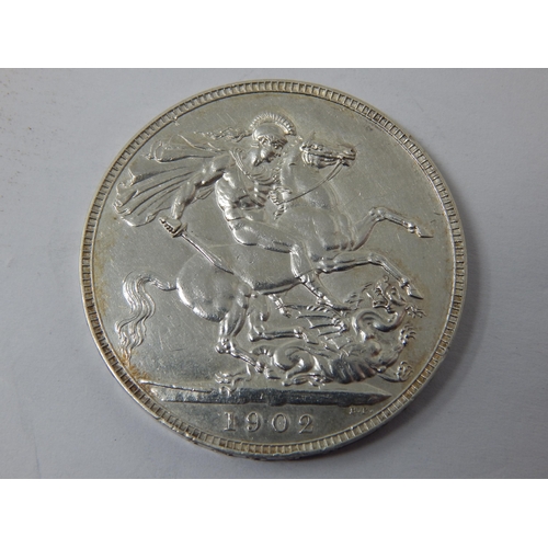 50P - KEVII Silver Crown 1902