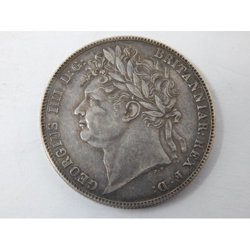 50T - George IV Silver Half Crown 1821