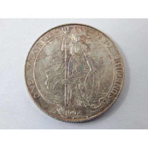 50Y - KEVII Silver Florin 1902