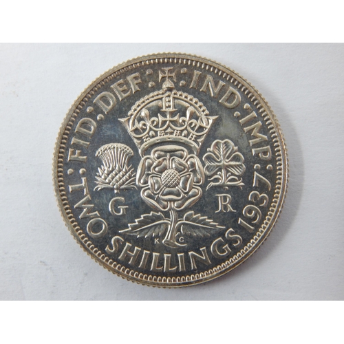 51B - KGVI 1937 Proof Silver Two Shillings