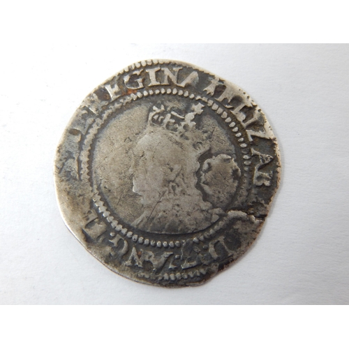 51C - Elizabeth I Silver Sixpence 1572