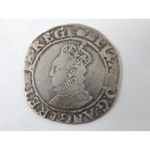 51D - Elizabeth I Silver Shilling, Fifth Issue 1582-1600