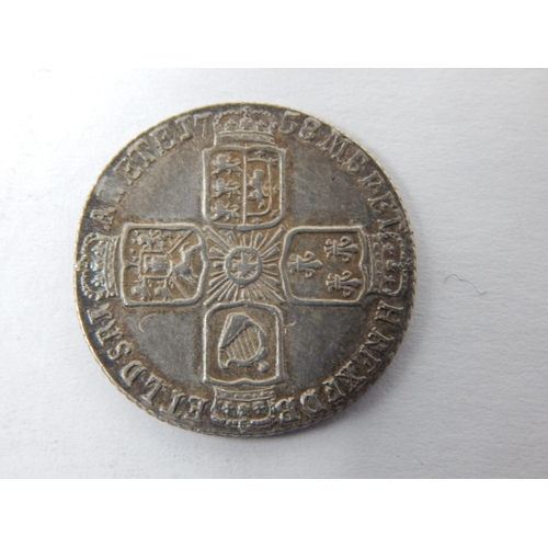 51I - George II Silver Sixpence 1758